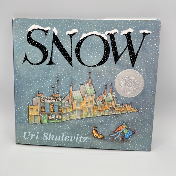 Children's Kid Snow Snowflake Winter Holiday Hardcover Book Vintage - Picture 3 of 11